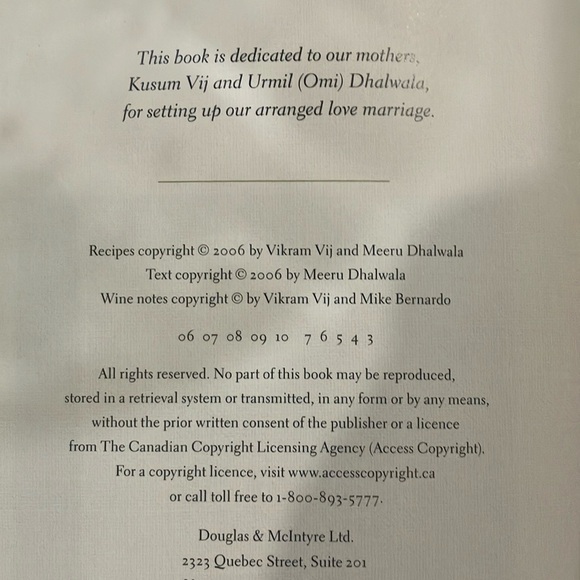 Vij's Indian Cuisine Cookbook : elegant & inspired Indian Cuisine Vikram Vij… - Picture 6 of 16